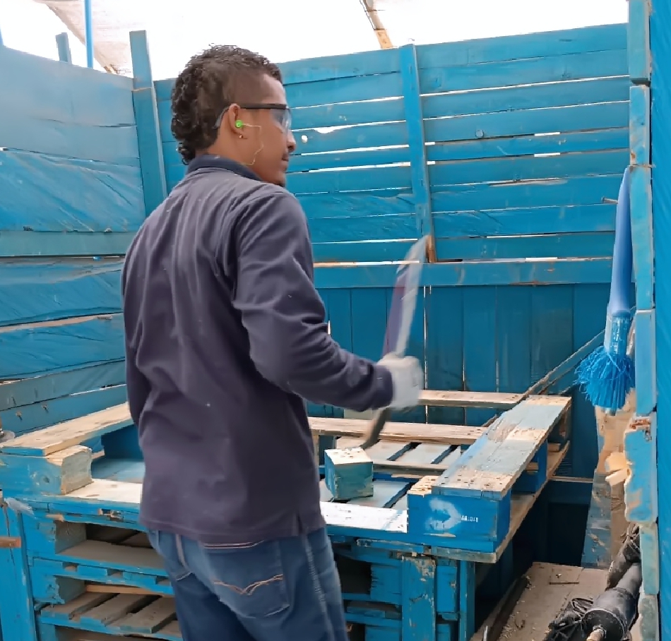 Reparación de estibas